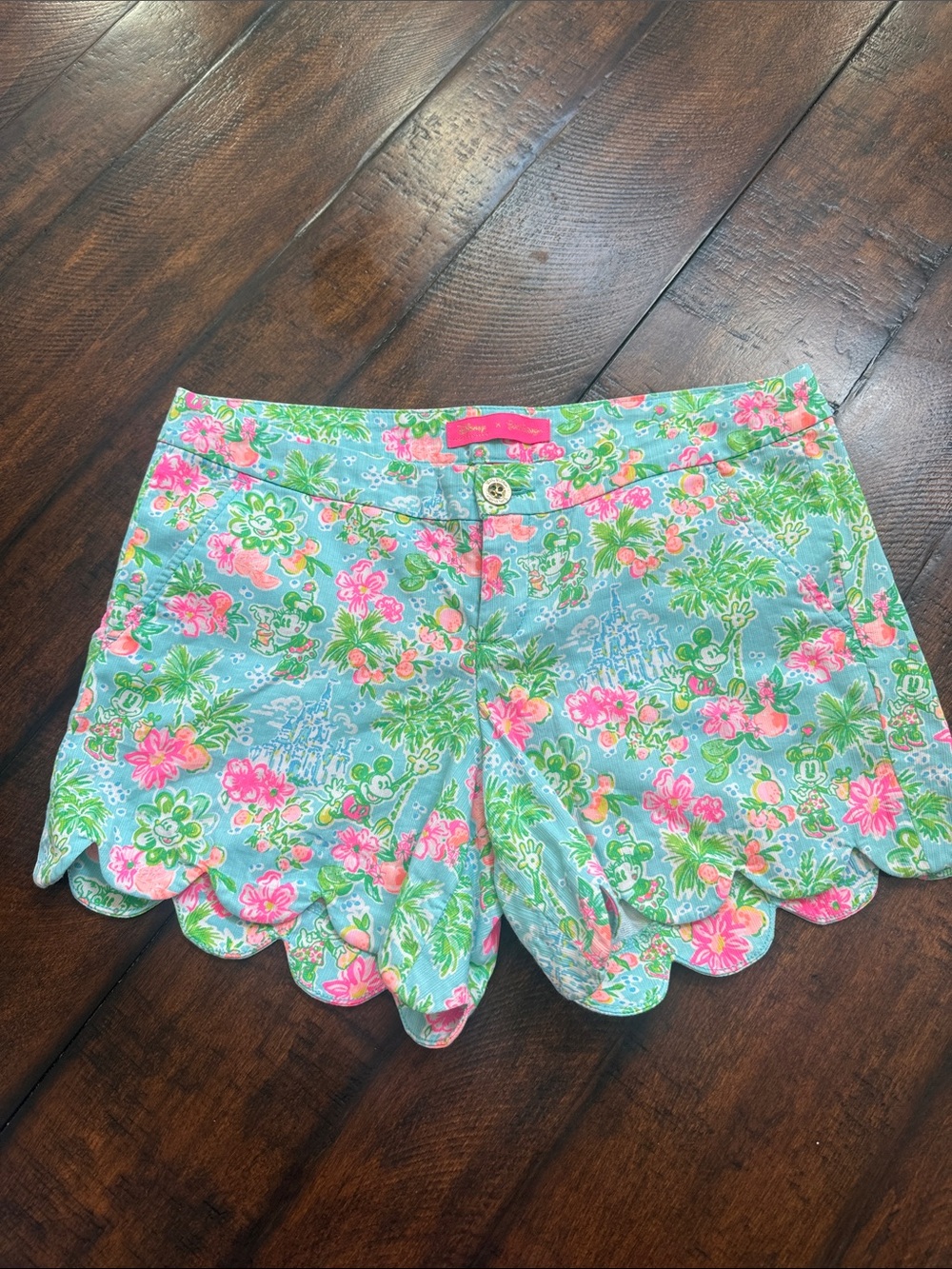 Disney Lilly Pulitzer shorts size 6